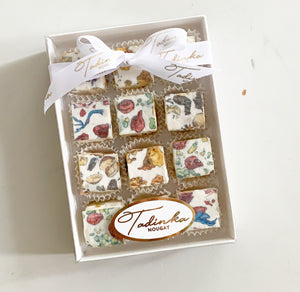 Tadinka Nougat medium gift box (12 pieces)